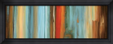 Framed Flow I Print