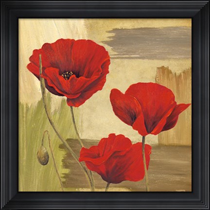 Framed Panneau Printemps I Print