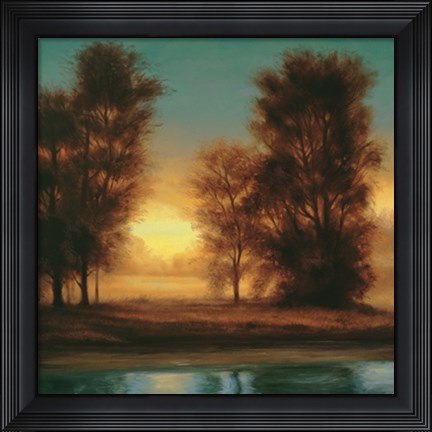 Framed Twilight I Print