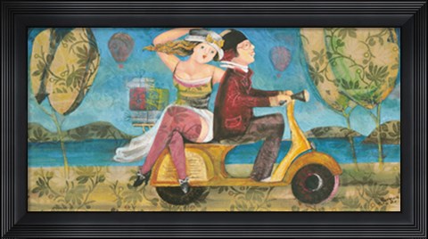 Framed Com&#39;e delizioso andar? Print