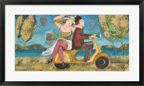 Framed Com&#39;e delizioso andar? Print