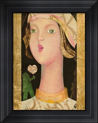 Framed Miss Goldie Print