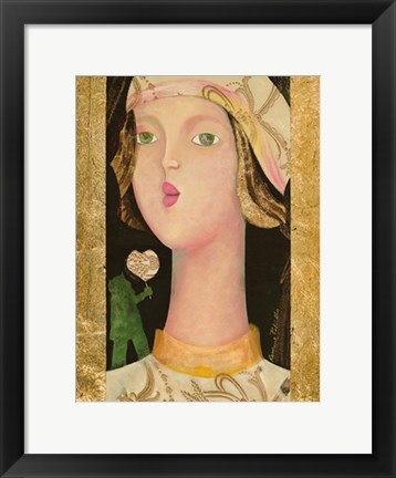 Framed Miss Goldie Print