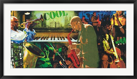 Framed Cool Jazz Print
