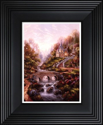 Framed Mountain Chapel Print