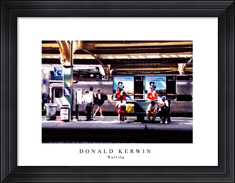 Framed Waiting Print