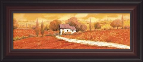 Framed Rosso Papavero Print