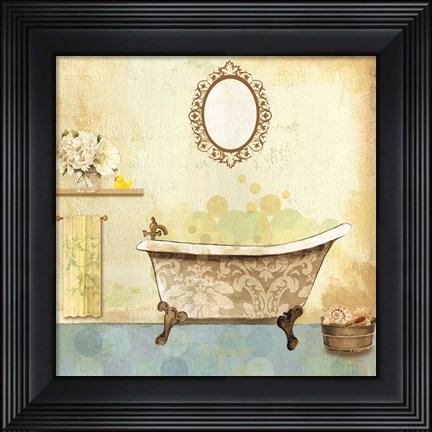 Framed Salle De Bain I Print