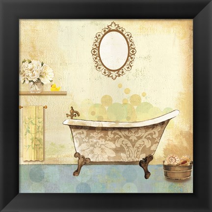 Framed Salle De Bain I Print