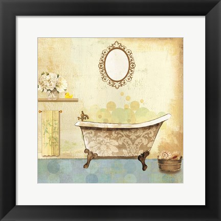 Framed Salle De Bain I Print