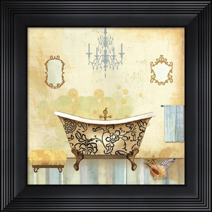 Framed Salle De Bain II Print