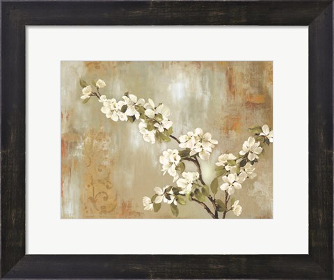 Framed Blossoms In Bloom Print