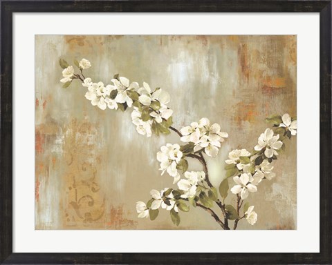 Framed Blossoms In Bloom Print