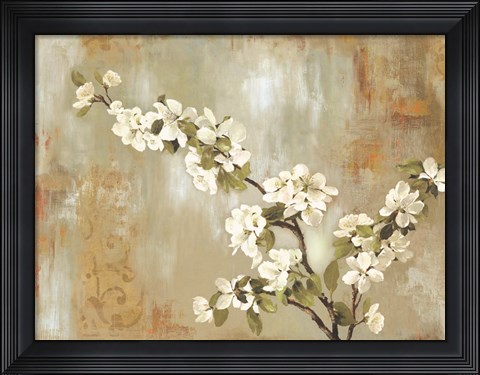 Framed Blossoms In Bloom Print