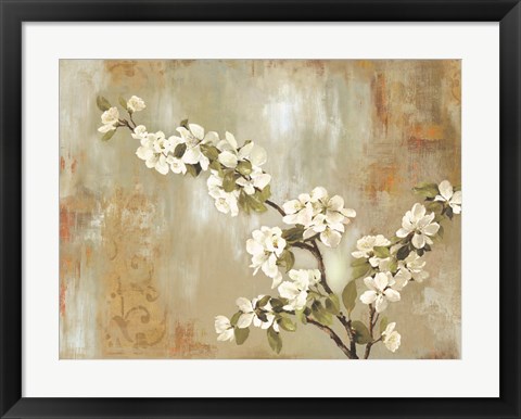 Framed Blossoms In Bloom Print