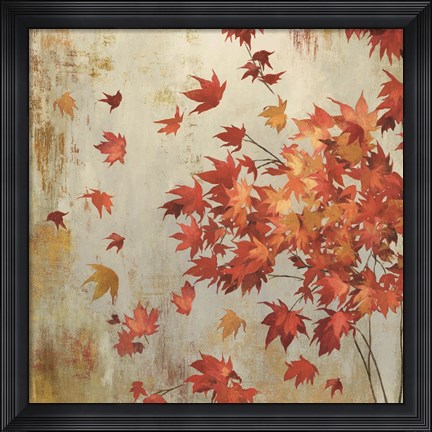 Framed Crimson Foliage Print