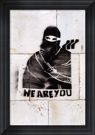 Framed We Are You Print