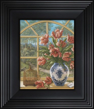Framed Dragon Tulips Print
