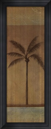 Framed Golden Palm I - CS Print