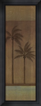 Framed Golden Palm II - CS Print