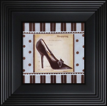 Framed Shopping I - special Print