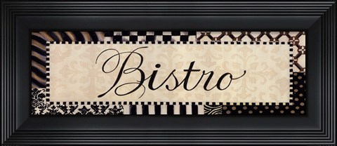 Framed Bistro Print