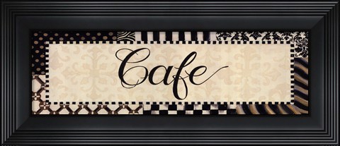 Framed Cafe Print