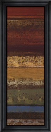 Framed Serrate I Print