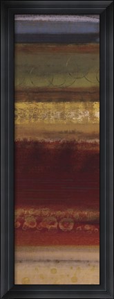 Framed Serrate II Print