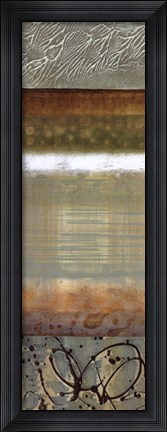 Framed Blue Mood II Print