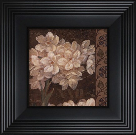 Framed Petit Jardin Square II - petite Print