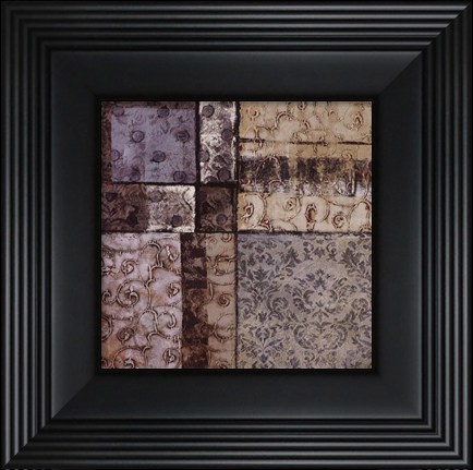 Framed Structured Pattern I - petite Print