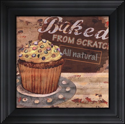 Framed Baking Sign II Print