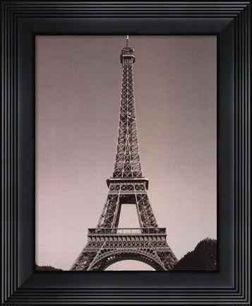 Framed Eiffle Tower I Print