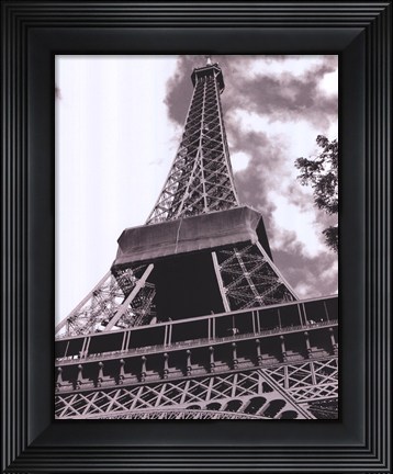 Framed Eiffle Tower II Print