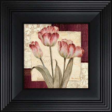 Framed Trio Sonata III - petite Print