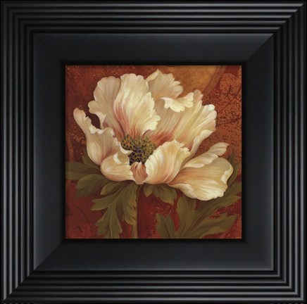 Framed Il Ballo Rosso Square I - petite Print