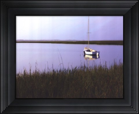 Framed Serene Morning I Print