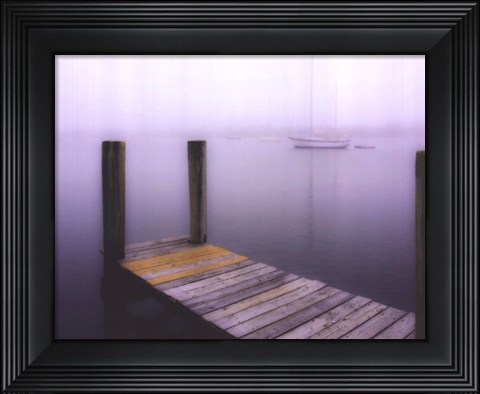 Framed Serene Morning II Print