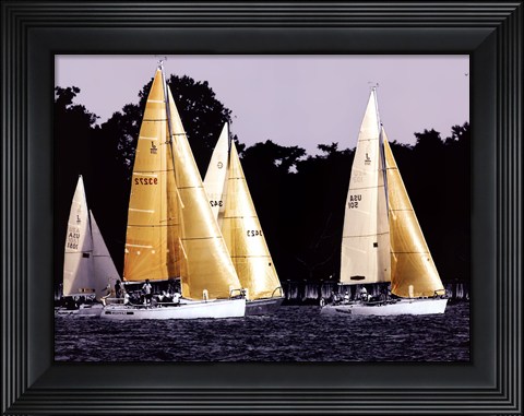Framed Race at Annapolis II Print