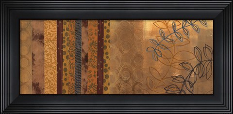 Framed Golden Connection II - Mini Print