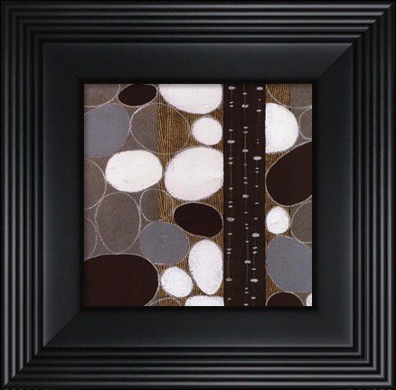 Framed Stones Throw II - petite Print