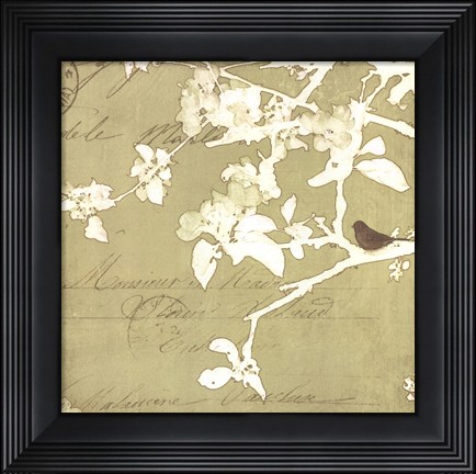Framed Song Birds I - mini Print