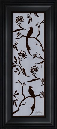 Framed Bird Silo II - mini Print