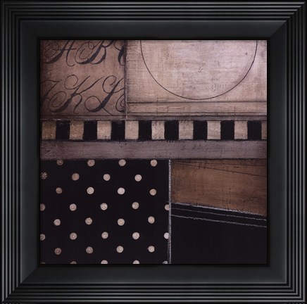 Framed Fancy Square I Print