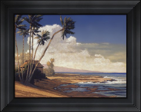 Framed Kona Coast I - petite Print