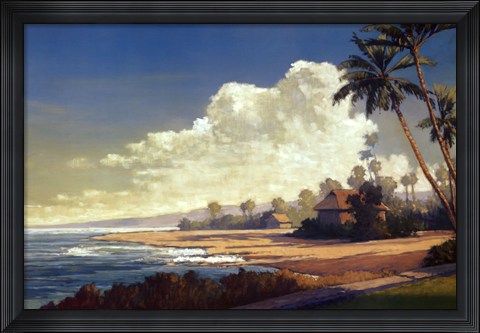 Framed Kona Coast II Print