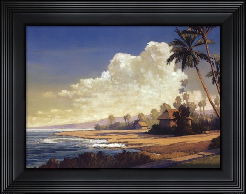 Framed Kona Coast II - petite Print