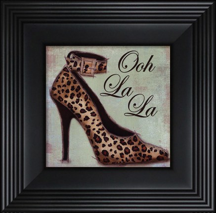 Framed Exotic Shoe I - petite Print