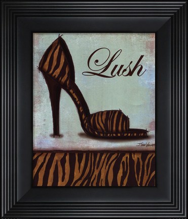 Framed Tiger Shoe - mini Print
